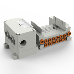 SS5Y5-10/11S4, 5000 Series Manifold for Series EX126 Integrated (Output) Serial Transmission System (IP67)