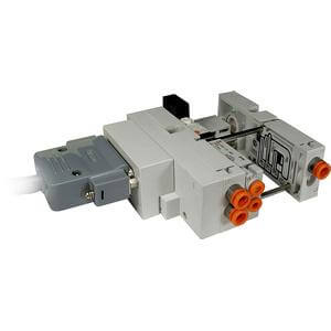 VV5Q13-F, 1000 Series, Body Ported Manifold, Plug-in type, D-sub Connector