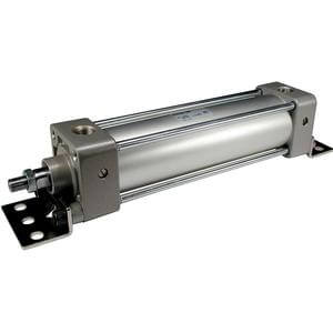 NC(D)A1K, NFPA, Air Cylinder, Non-rotating, Double Acting, Single Rod