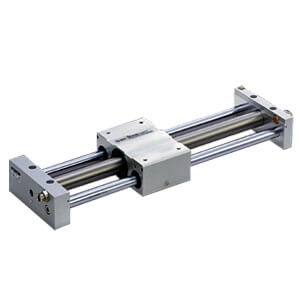 REAL, Sine Rodless Cylinder, Slider Type, Ball Bushing