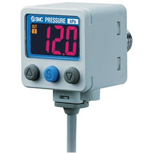 ISE40A,  2-Color Display Digital Pressure Switch w/M8 Connector