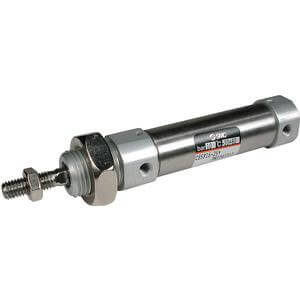 C(D)85, ISO 6432 Standard Cylinder, Double Acting, Single Rod
