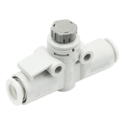Flow Controls - Inline Push to Connect, Meter Out/In, Push-Lock, AS-F-A Series
