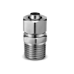 Connector - Straight, Insert Fittings, Male BSPT, KFG3H Series