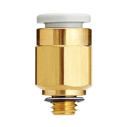 Male Push to Connect Fittings with Gasket Seal - KQ2 Series