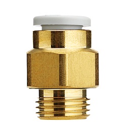 Male Push to Connect Fittings with NBR Gasket Seal - KQ2 Series
