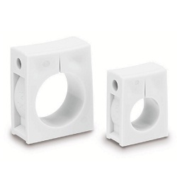Flow Controls Accessory - Holder Bracket, for Inline Flow Controls, Polypropylene, Metric, TMH Series