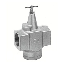 Flow Controls - Inline High Flow Rate Push to Connect, Meter Out/In, Aluminum, AS Series