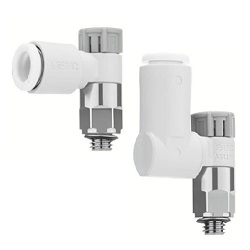 Flow Controls - Universal and Standard Elbow Push to Connect, Flame Resistant, Push-Lock, AS-FG Series