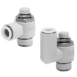 Flow Controls - Universal and Standard Elbow Push to Connect, Adjustable, AS-FG Series