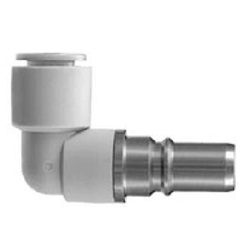 Plug - S Coupler, Elbow with One-Touch Fitting, KK Series