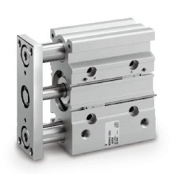 Compact Air Cylinder - Guided, Air Cushion, MGP Series