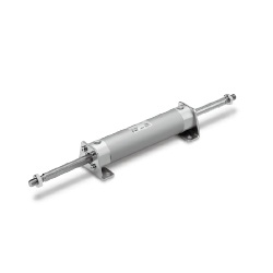 Air Cylinder - Standard, Double Acting, Double Rod, CG1W Series