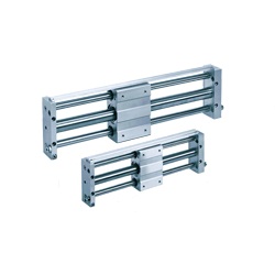 Rodless Cylinder - Magnetically Coupled, Slider Type, Ball Bushing Bearing, CY1L Series