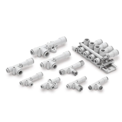 Body Ported Type Vacuum Ejector - ZH Series