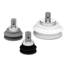Vacuum Cups - Large Bellows, Vertical/Lateral Vacuum Entry Type, ZPX Series