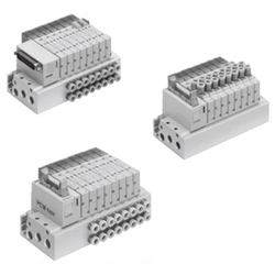 Solenoid Valve - 5-Port, Plug-in, Base Mounted, Metal Base, SY3000/SY5000/SY7000 Series