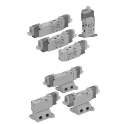 Solenoid Valve - 5-Port, Rubber Seal, SYJ5000 Series
