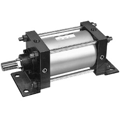 Air Cylinder - Double Acting, Non-Lube, Low Friction, Double Rod, CSILQ/CDS1LQ Series