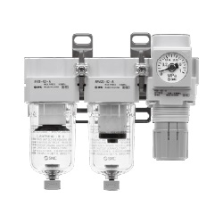 Regulator - Filter, Mist Separator, AC20C-B to AC40C-B Series