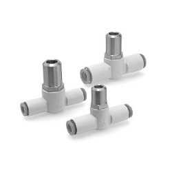 Flow Controls - Inline Push to Connect, Adjustable, AS-1F-D Series