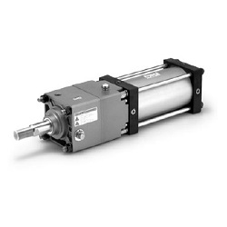 Air Cylinder - Rod Lock, Double Acting, Single Rod, CNS Series