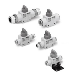 Finger Valve - Manual Knob Control, VHK-A Series